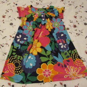 Carter's Short Sleeve Floral Sun Dress for Little Girls